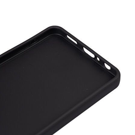 Oppo A60 Uyumlu Kılıf Zore Biye Silikon-Siyah