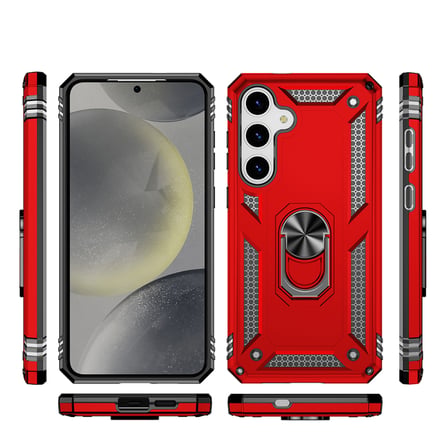 Galaxy S25 Kılıf NRTK Vega Kapak - Kırmızı