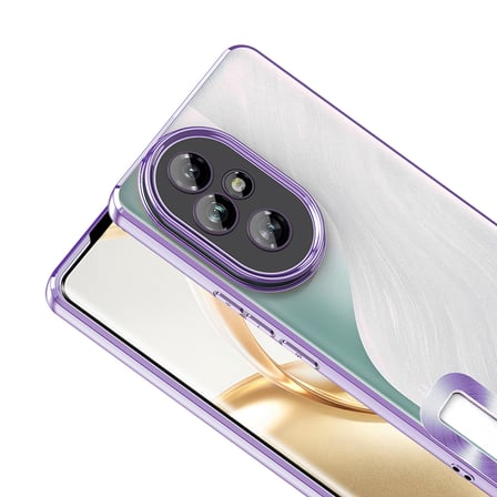 Honor 200 Kılıf Kamera Lens Korumalı Logo Gösteren İnce Hafif Novatech