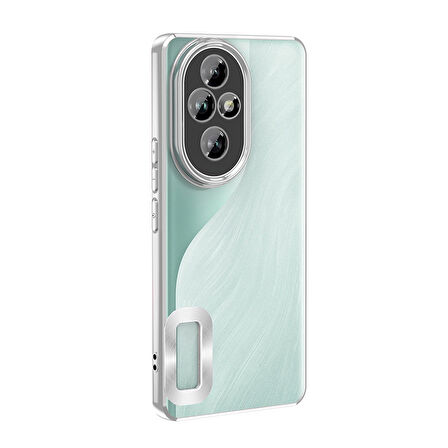 Honor 200 Pro Kılıf Kamera Korumalı Logo Gösteren Zore Omega Kapak -115592