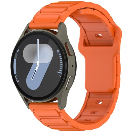 Gear S3 NRTK KRD-132 22mm Silikon Kordon Strap Kayış - Kırmızı