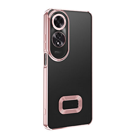 A60 Kılıf Kamera Korumalı Logo Gösteren Zore Omega Kapak -115534