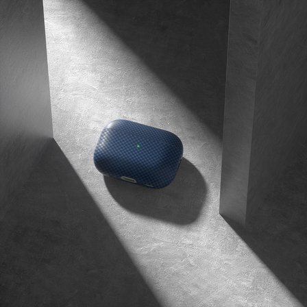 Apple Airpods Pro 2 Uyumlu Zore Airbag 43 600D Karbon Fiber Kulaklık Kılıfı