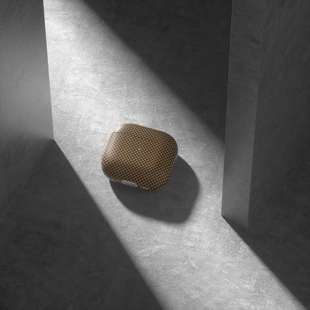 Apple Airpods 4 Uyumlu Zore Airbag 43 600D Karbon Fiber Kulaklık Kılıfı