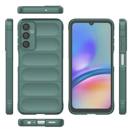 Galaxy A16 Kılıf Kamera Korumalı Esnek Silikon Parmak Şeritli Novatech