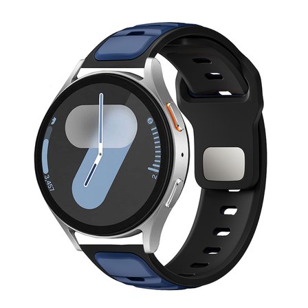 Huawei GT2 46mm NRTK KRD-135 22mm Silikon Kordon Strap Kayış - Açık Yeşil-Gri