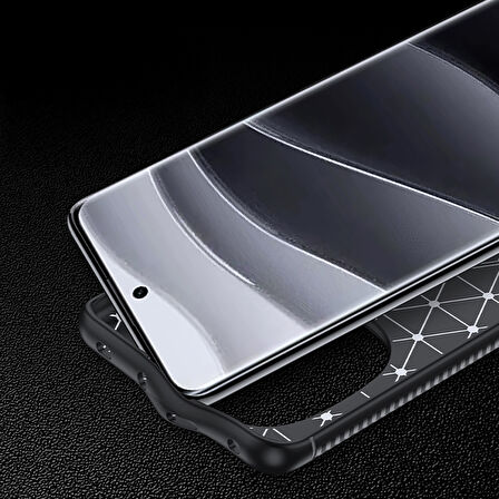 Xiaomi Redmi Note 14 Pro 5G Uyumlu Kılıf Zore Negro Silikon Kapak-Siyah