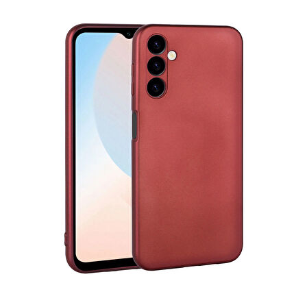 Galaxy A16 Kılıf Zore Premier Silikon Kapak - Kırmızı