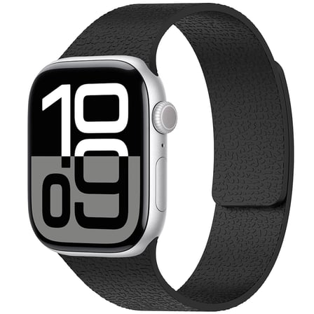 Apple Uyumlu Watch 42mm Zore KRD-136 Kabartma Desenli Silikon Kordon