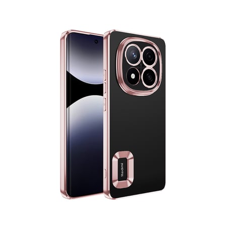 Xiaomi Redmi Note 14 Pro 5G Kılıf Kamera Lens Korumalı Logo Gösteren İnce Hafif Nourth