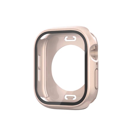 Watch 10 46mm 360 Derece Korumalı Kasa ve Ekran Koruyucu NRTK Watch Gard 12 - Rose Gold
