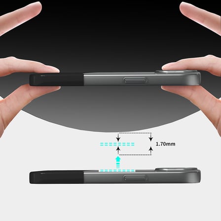 iPhone 13 Kılıf M-Safe Şarj Özellikli Mıknatıslı NRTK Duble Kapak - Lacivert