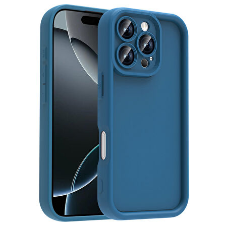 iPhone 16 Pro Kılıf Kamera Korumalı TCG Ananas Kapak - Koyu Yeşil