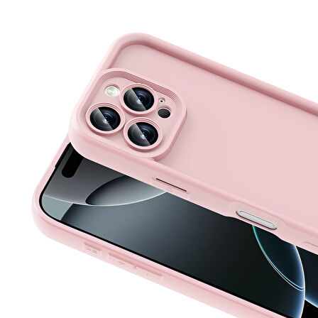 iPhone 16 Pro Max Kılıf Kamera Korumalı SYS Ananas Kapak - Koyu Yeşil