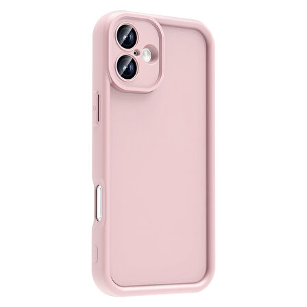 iPhone 16 Plus Kılıf Kamera Korumalı TCG Ananas Kapak - Mürdüm