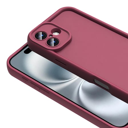 iPhone 16 Plus Kılıf Kamera Korumalı Kalın Silikon Üstün Koruma FORUMSHOP