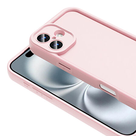 iPhone 16 Plus Kılıf Kamera Korumalı MBTM Ananas Kapak - Koyu Yeşil