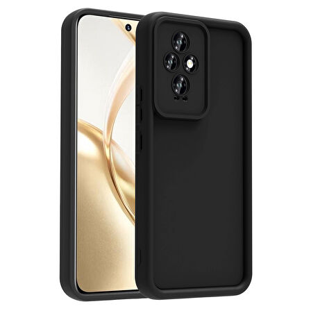 Honor 200 Kılıf Kamera Korumalı ZYL Ananas Kapak - Siyah