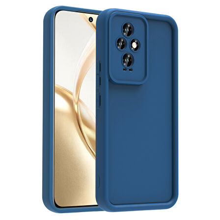 Honor 200 Kılıf Kamera Korumalı MKST Ananas Kapak - Mürdüm