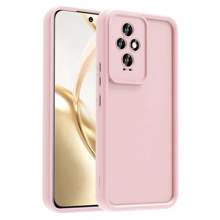 Honor 200 Kılıf Kamera Korumalı OMSY Ananas Kapak - Pembe