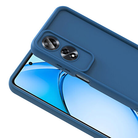 A60 Kılıf Kamera Korumalı ARTH Ananas Kapak - Mürdüm