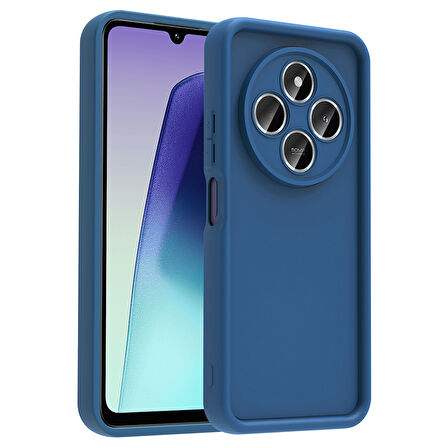 Redmi 14C Kılıf Kamera Korumalı FRMS Ananas Kapak - Koyu Yeşil