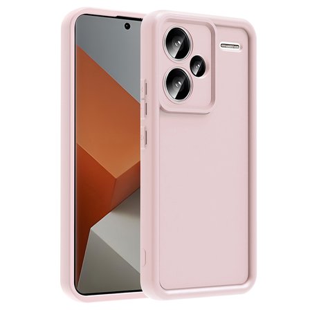 Redmi Note 13 Pro Plus Kılıf Kamera Korumalı NRTK Ananas Kapak - Pembe
