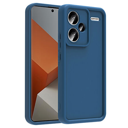 Redmi Note 13 Pro Plus Kılıf Kamera Korumalı UZRM Ananas Kapak - Koyu Yeşil