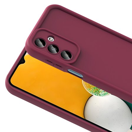 Galaxy A26 Kılıf Kamera Korumalı NRTK Ananas Kapak - Siyah