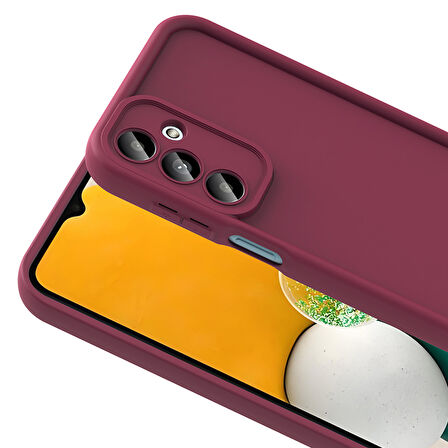 Galaxy A26 Kılıf Kamera Korumalı FRMS Ananas Kapak - Koyu Yeşil