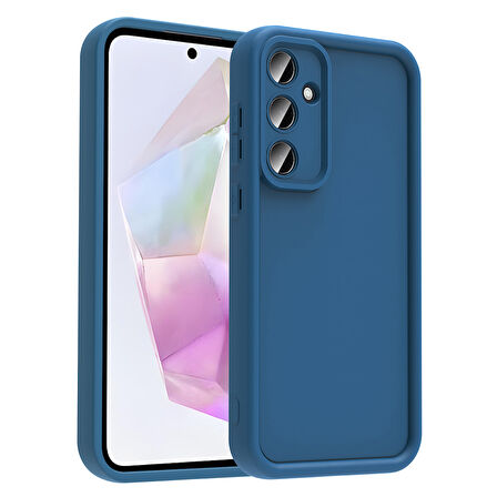 Galaxy A36 Kılıf Kamera Korumalı BLT Ananas Kapak - Koyu Yeşil