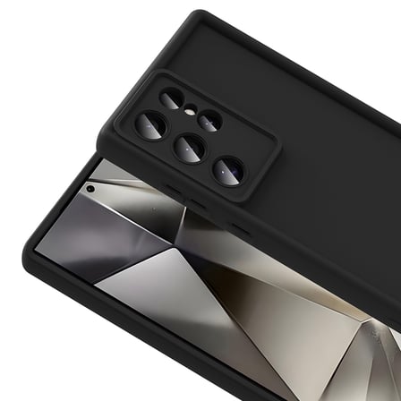 Galaxy S24 Ultra Kılıf Kamera Korumalı NRTK Ananas Kapak - Siyah