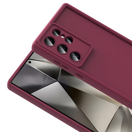 Galaxy S24 Ultra Kılıf Kamera Korumalı Kalın Silikon Üstün Koruma Novatech