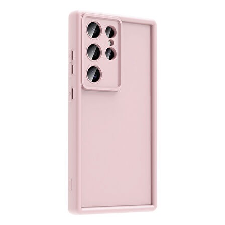 Galaxy S25 Ultra Kılıf Kamera Korumalı TCG Ananas Kapak - Mürdüm
