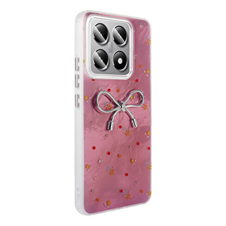 14T Kılıf Kamera Korumalı Figürlü Zore Ponti Silikon Kapak - Beyaz