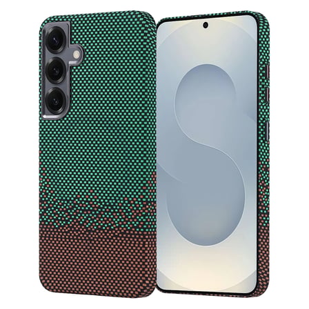 Galaxy S24 Kılıf M-safe Şarj Özellikli Karbon Fiber Görünümlü Zore Nekst Kapak