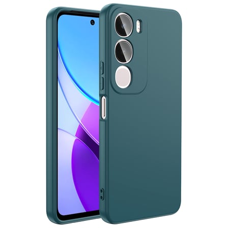 Vivo Y19S Kılıf MKST Mara Lansman Kapak - Koyu Yeşil