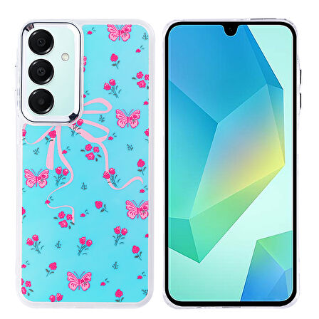 Galaxy A26 Kılıf Airbag Tasarımlı MXSP Hadra Kapak - Kelebek