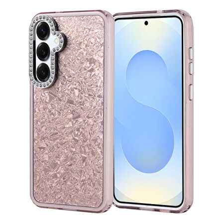 Samsung Galaxy S24 Plus Kılıf Taşlı Tasarımlı Kapi Kapak