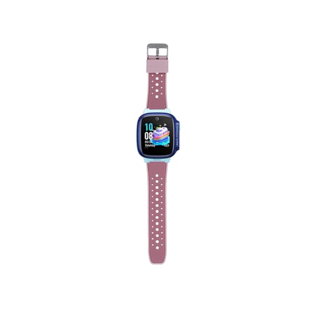 Huawei Watch GT5 Pro 42mm MKST KRD-138 18mm Çocuklara Özel Silikon Strap Kayış - Pembe