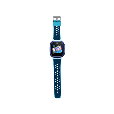Huawei Watch GT5 41mm MKST KRD-138 18mm Çocuklara Özel Silikon Strap Kayış - Rose Pembe-Siyah
