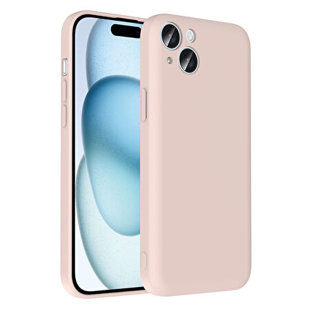 iPhone 15 Kılıf Kamera Korumalı Kartlık Hazneli Vitra Kapak