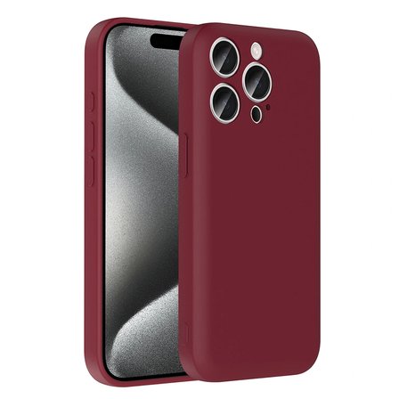 Apple iPhone 15 Pro Max Kılıf Kamera Korumalı Kartlık Hazneli Zore Vitra Kapak