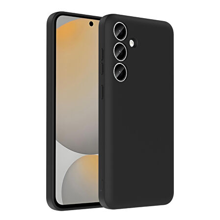 Galaxy A55 Kılıf Kamera Korumalı Kartlık Hazneli EFFX Vitra Kapak - Pembe