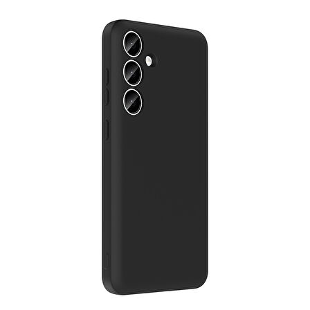 Galaxy A55 Kılıf Kamera Korumalı Kartlık Hazneli MKST Vitra Kapak - Mürdüm