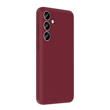 Galaxy A55 Kılıf Kamera Korumalı Kartlık Hazneli NRTK Vitra Kapak - Mürdüm