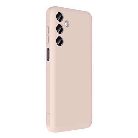 Galaxy A16 Kılıf Kamera Korumalı Kartlık Hazneli SYS Vitra Kapak - Gri