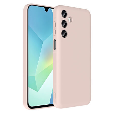 Galaxy A16 Kılıf Kamera Korumalı Kartlık Hazneli ZYL Vitra Kapak - Pembe