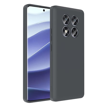 Redmi Note 14 Pro 4G Kılıf Kamera Korumalı Kartlık Hazneli NRTK Vitra Kapak - Gri
