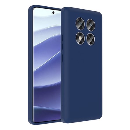Redmi Note 14 Pro 4G Kılıf Kamera Korumalı Kartlık Hazneli NRTK Vitra Kapak - Lacivert
